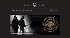 Desktop Screenshot of equinoxe-records.com